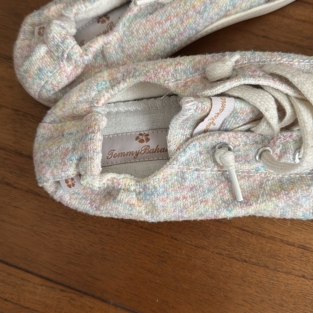 Tommy Bahama Multicolor Pastel Sneakers Size 7.5 - Picture 5 of 6